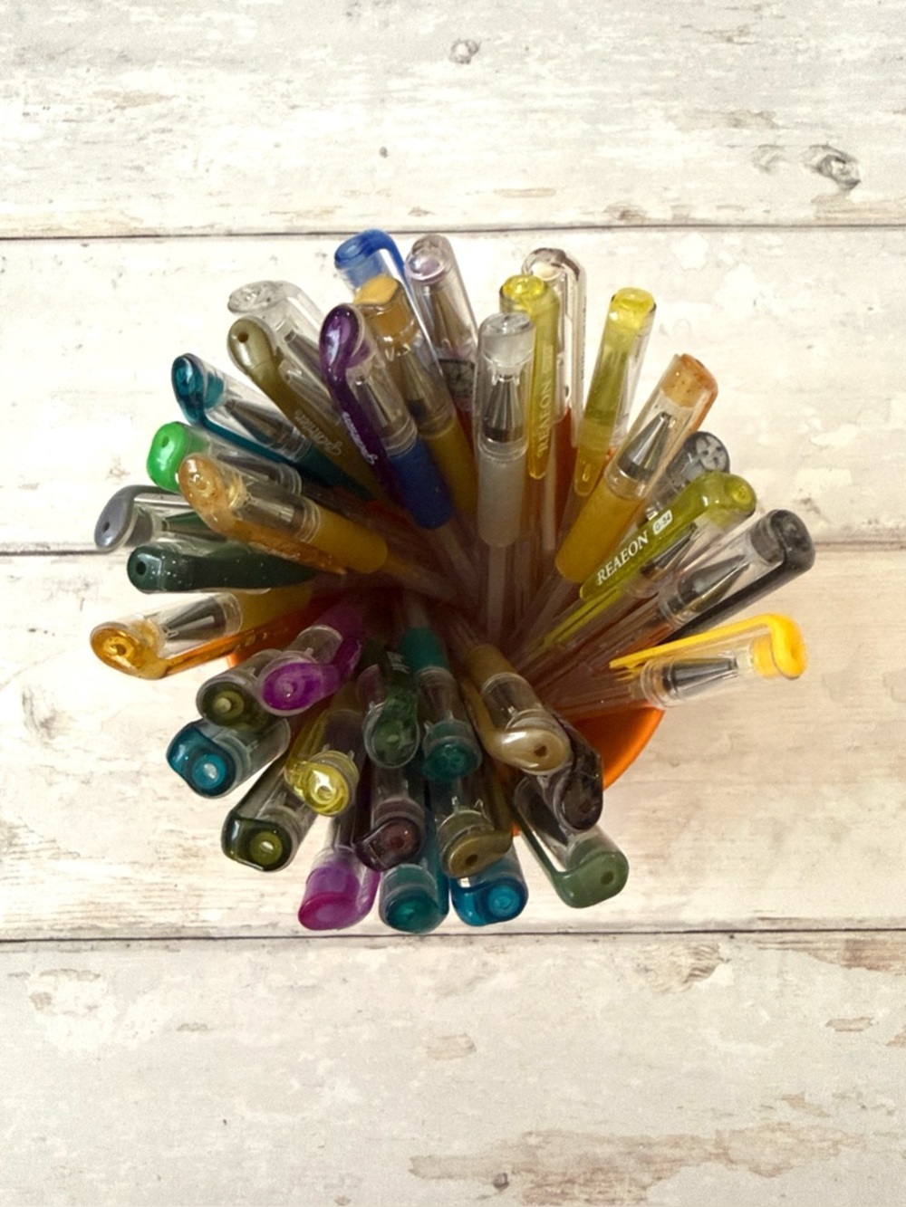 15ct Assorted Gel Pens Coloring Art Ink Pens Lot Random Selection
